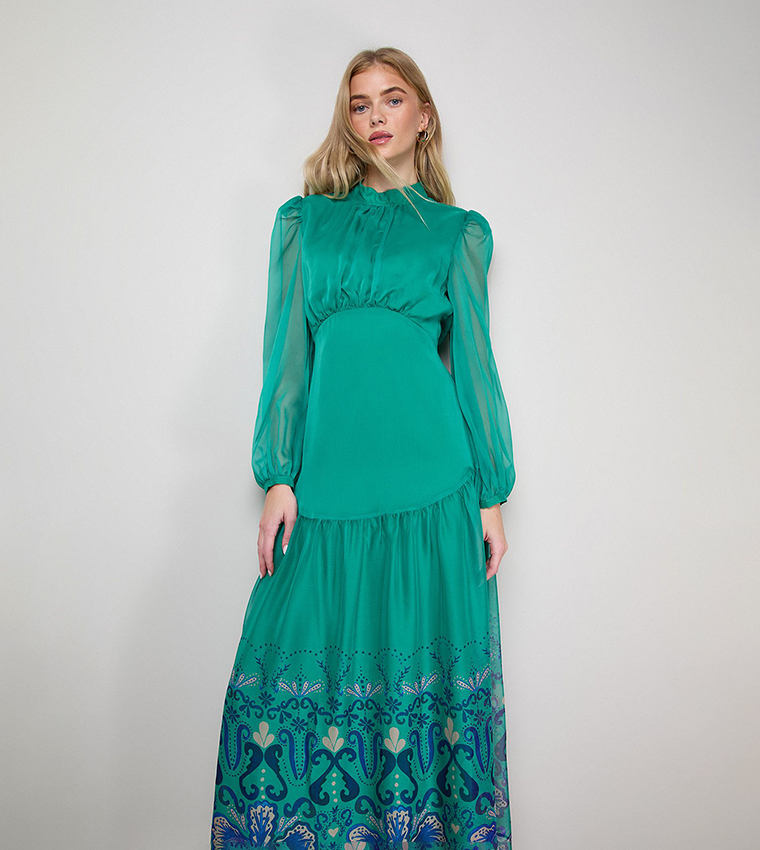 sachin and babi light blue dress Shop Green Dresses for Women main image 1
