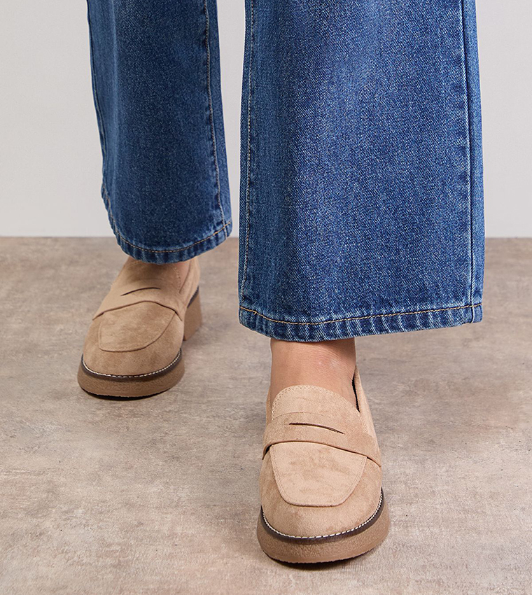 Isabel Faux Suede Casual Loafers