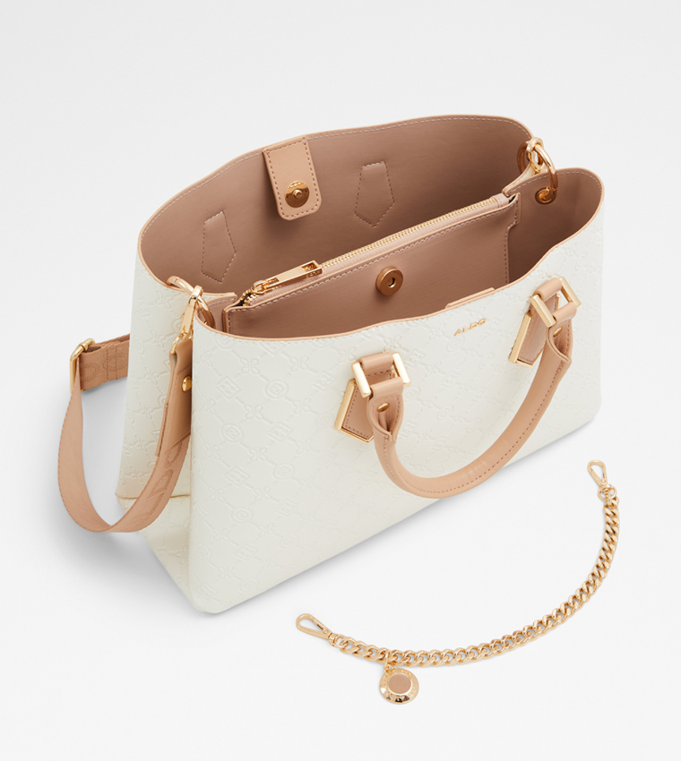 BAELA Embossed Logo Detail Shoulder Bag