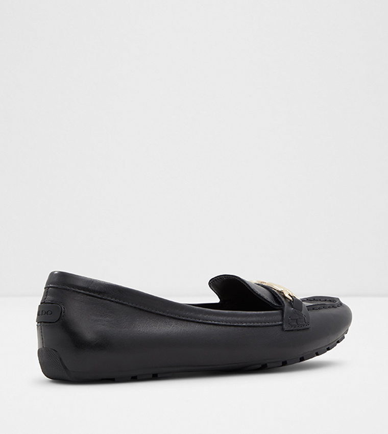BAGDISH Metal Accent Loafers