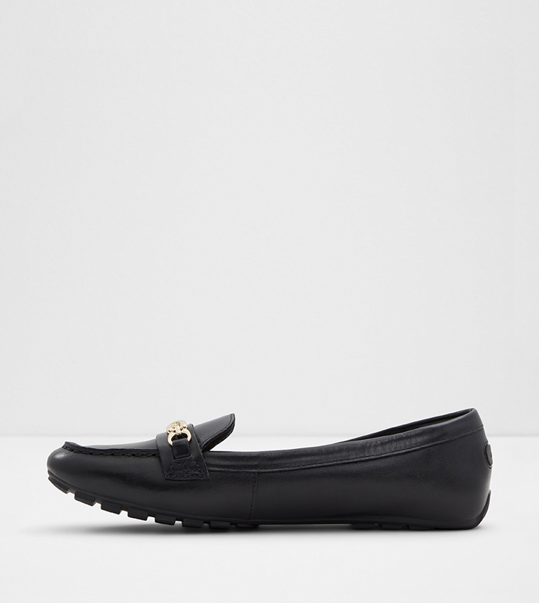 BAGDISH Metal Accent Loafers
