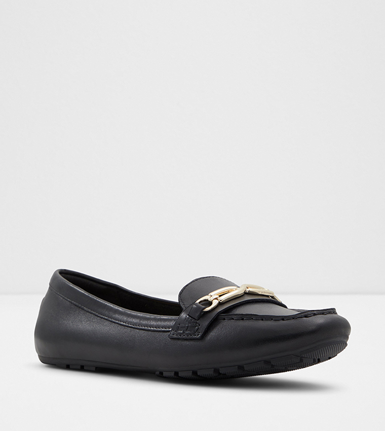 BAGDISH Metal Accent Loafers