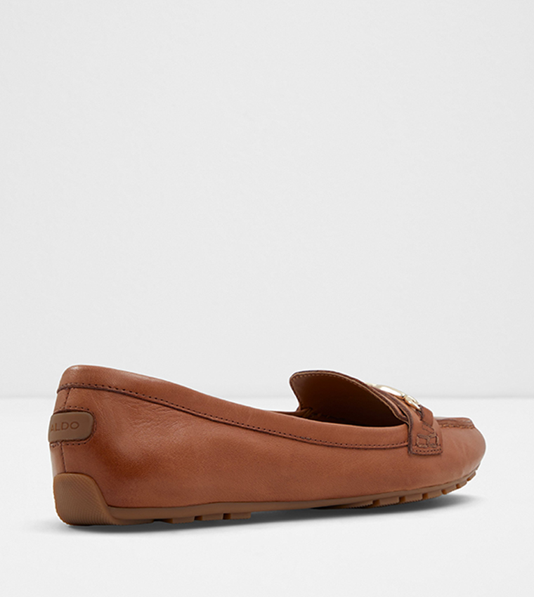 BAGDISH Metal Accent Loafers