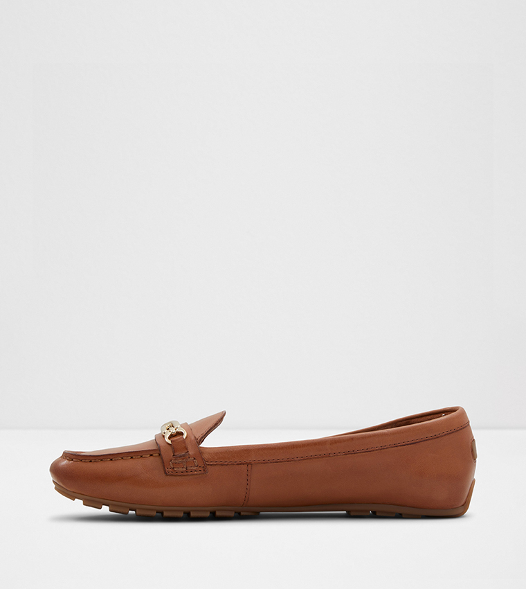 BAGDISH Metal Accent Loafers