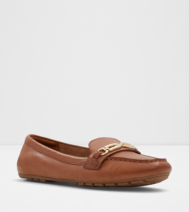 BAGDISH Metal Accent Loafers