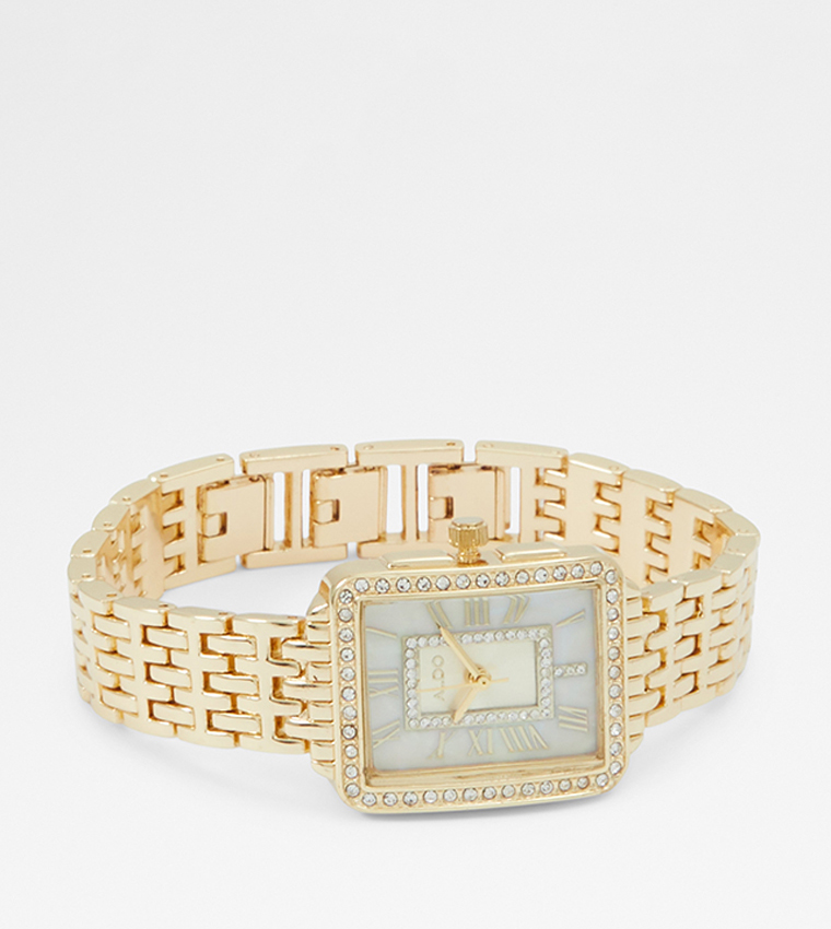 BAHRAMI Stone Embellished Analog Watch