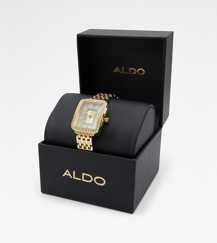 BAHRAMI Stone Embellished Analog Watch