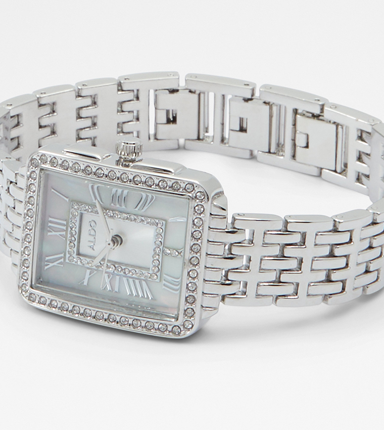 BAHRAMI Stone Embellished Analog Watch