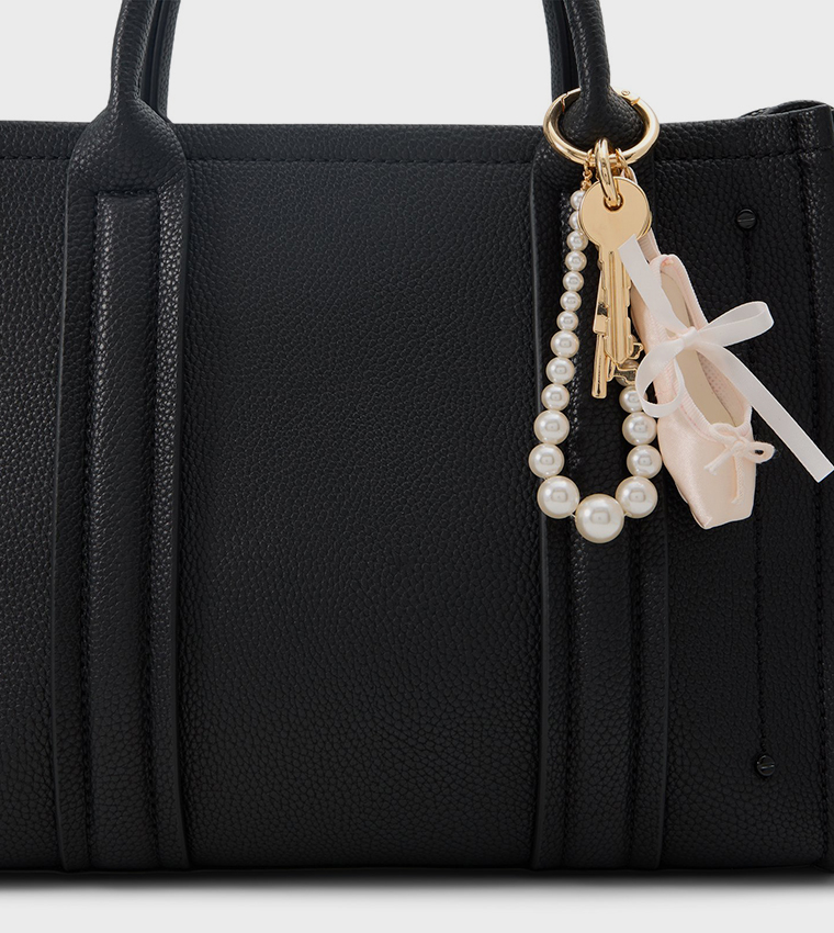 BALLERINA Pearl Keychain