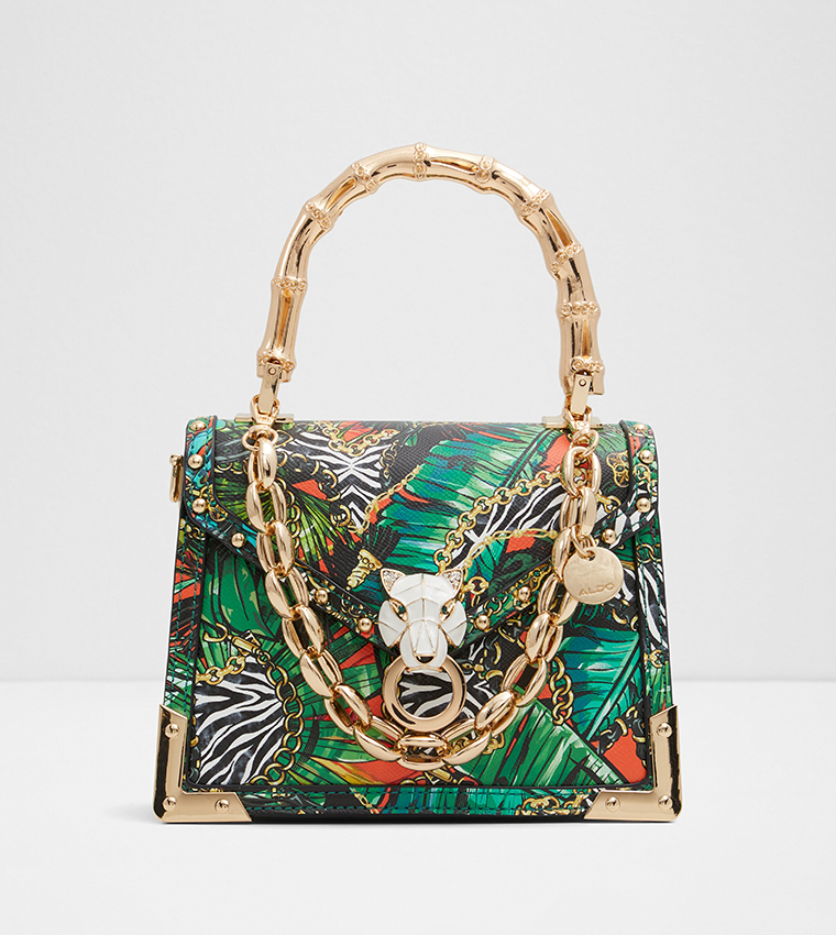 Buy Aldo BAMBOOBARO Patterned Top Handle Bag In Multiple Colors 6thStreet Qatar