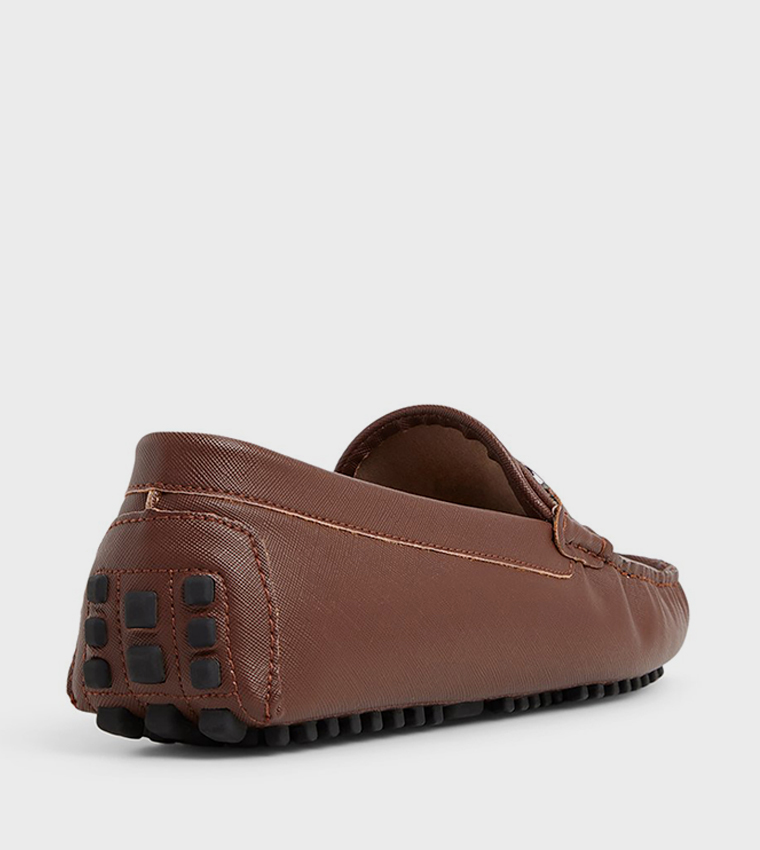 BARKER Metal Accent Loafers