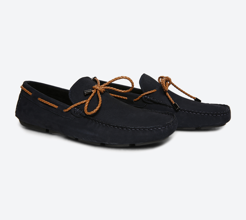 Barnacle Fc Loafers - Navy