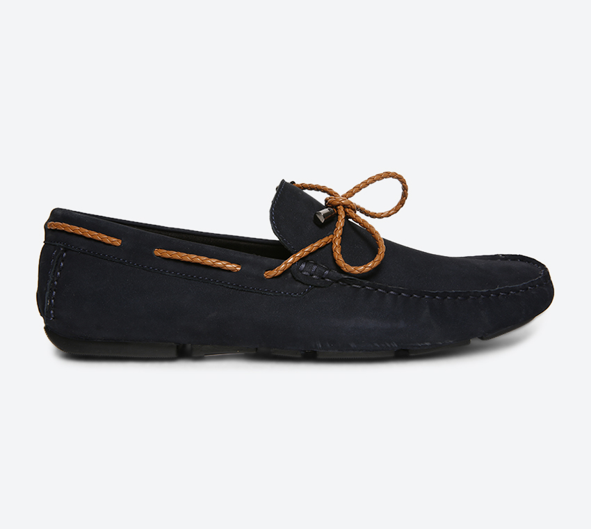 Barnacle Fc Loafers - Navy