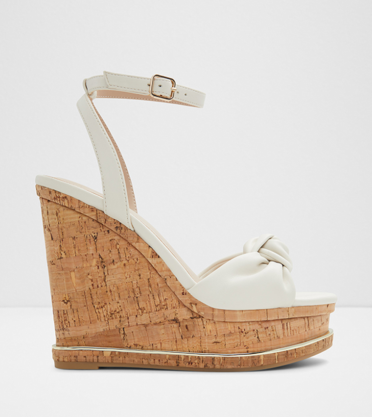 Aldo white wedges hotsell