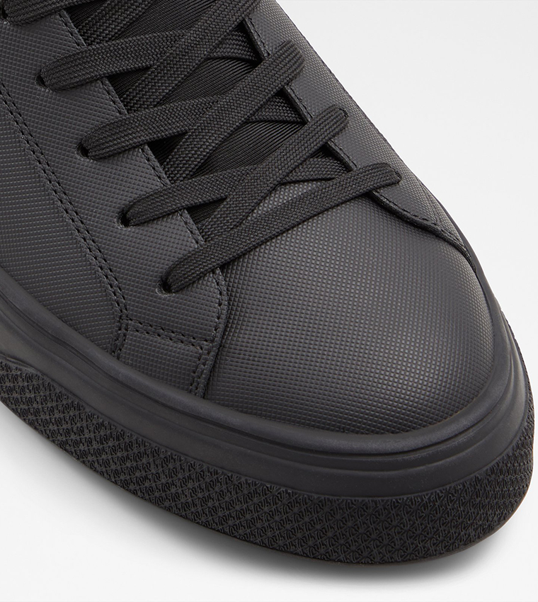 BAS Round Toe Lace-Up Sneakers