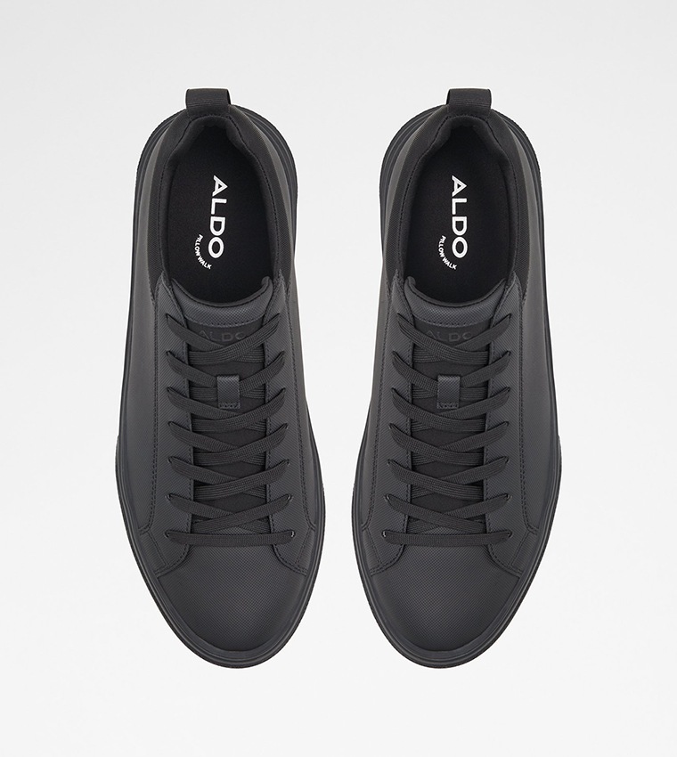 BAS Round Toe Lace-Up Sneakers