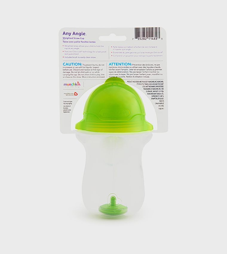 Any Angle™ Click Lock Weighted Straw Trainer Cup - 10oz