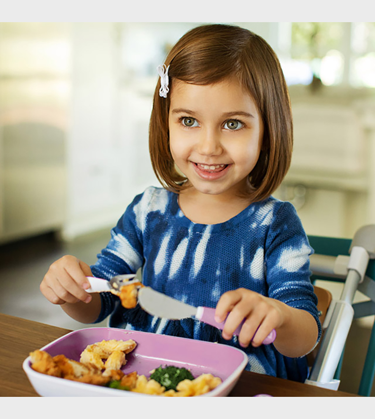 3-Piece Splash™ Toddler Fork, Knife & Spoon Set