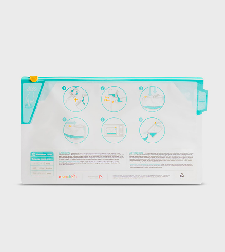 6-Pack Jumbo Microwave Sterilizer Bags