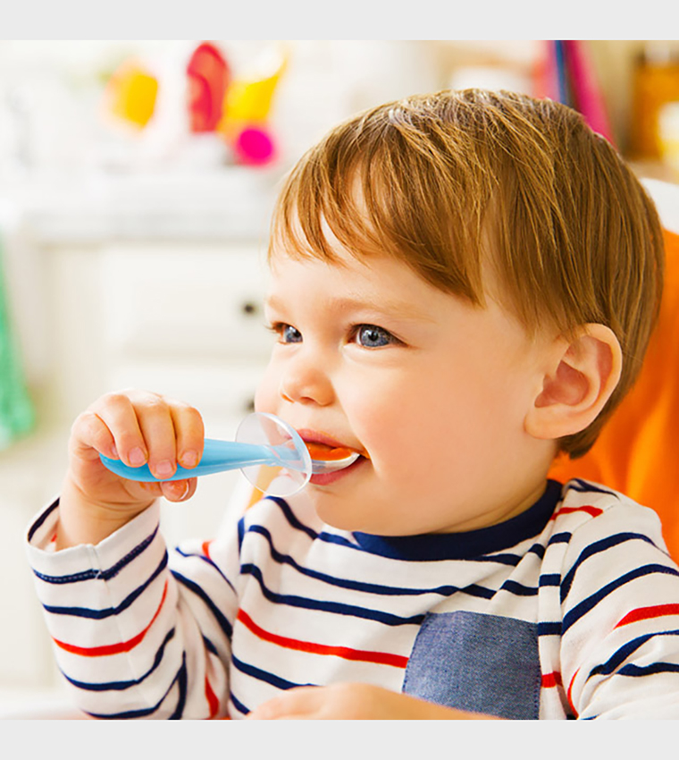 2-Pack Gentle Scoop™ Silicone Training Spoons