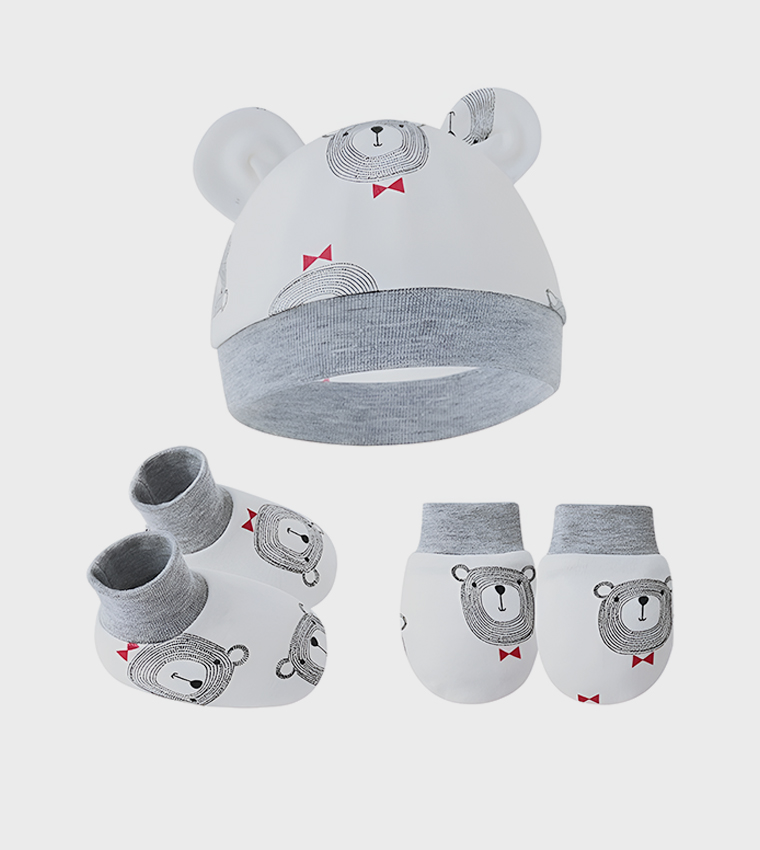 3-Piece Printed Cozy Bundles - Set J