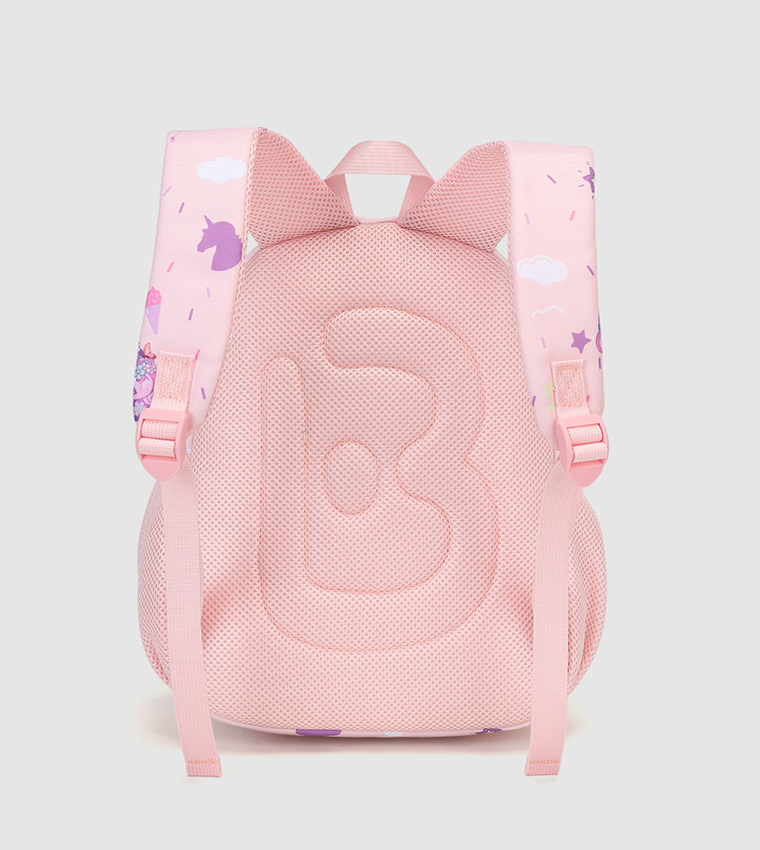Printed Front Pocket Backpack