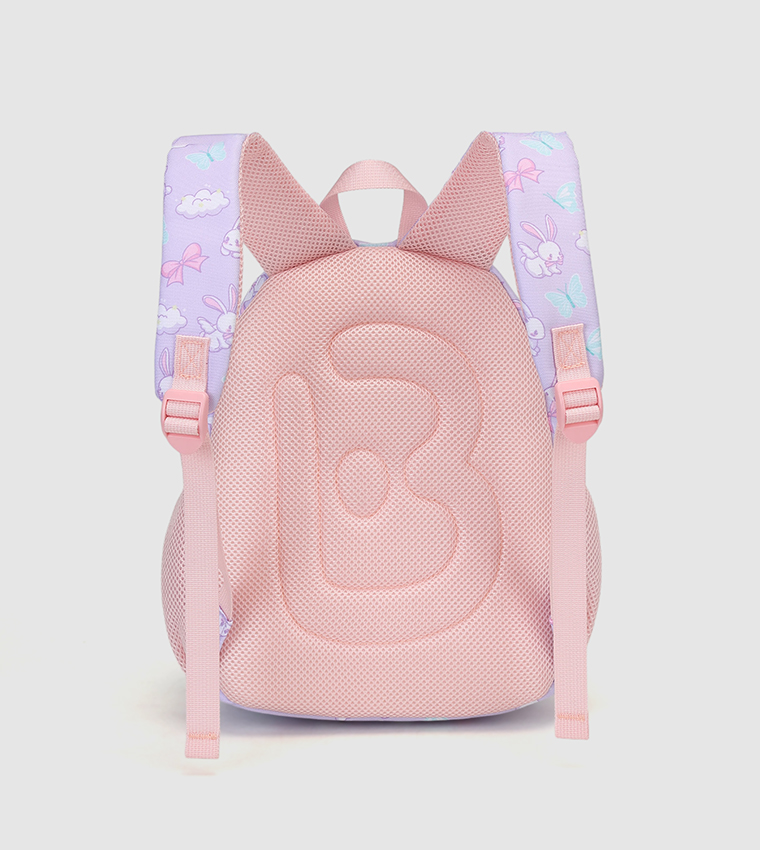 Printed Front Pocket Backpack