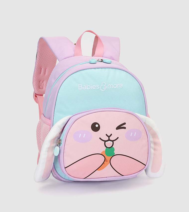 3D Detail Front Pocket Backpack