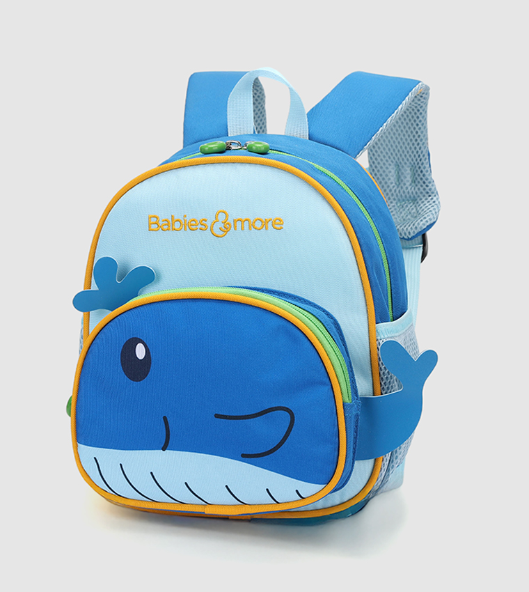 3D Detail Front Pocket Backpack