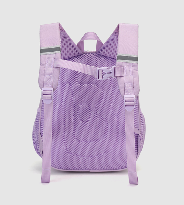 Printed Zip-Closure Backpack