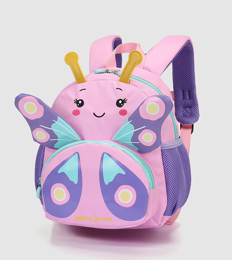 3D Detail Front Pocket Backpack