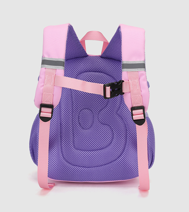 3D Detail Front Pocket Backpack