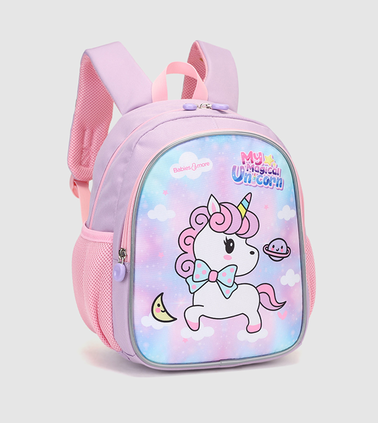 Printed Front Pocket Backpack