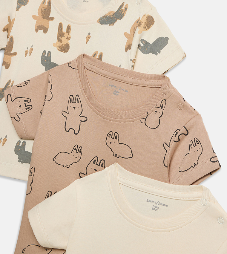 3-Pack Short Sleeves T-Shirts
