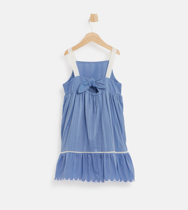 Textured Strappy Dress