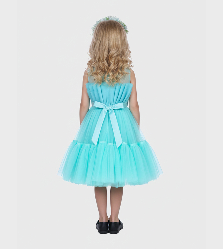 Tiffani Aura Sleeveless Midi Party Dress