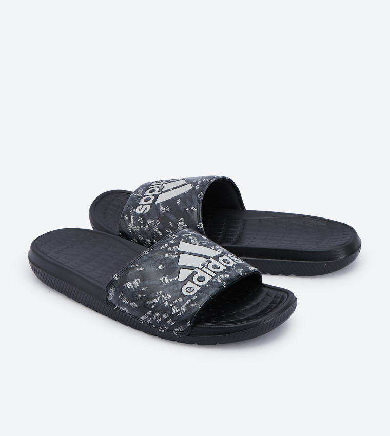 Buy Adidas Voloomix Printed Slides BlackBB7400 In Black 6thStreet Qatar