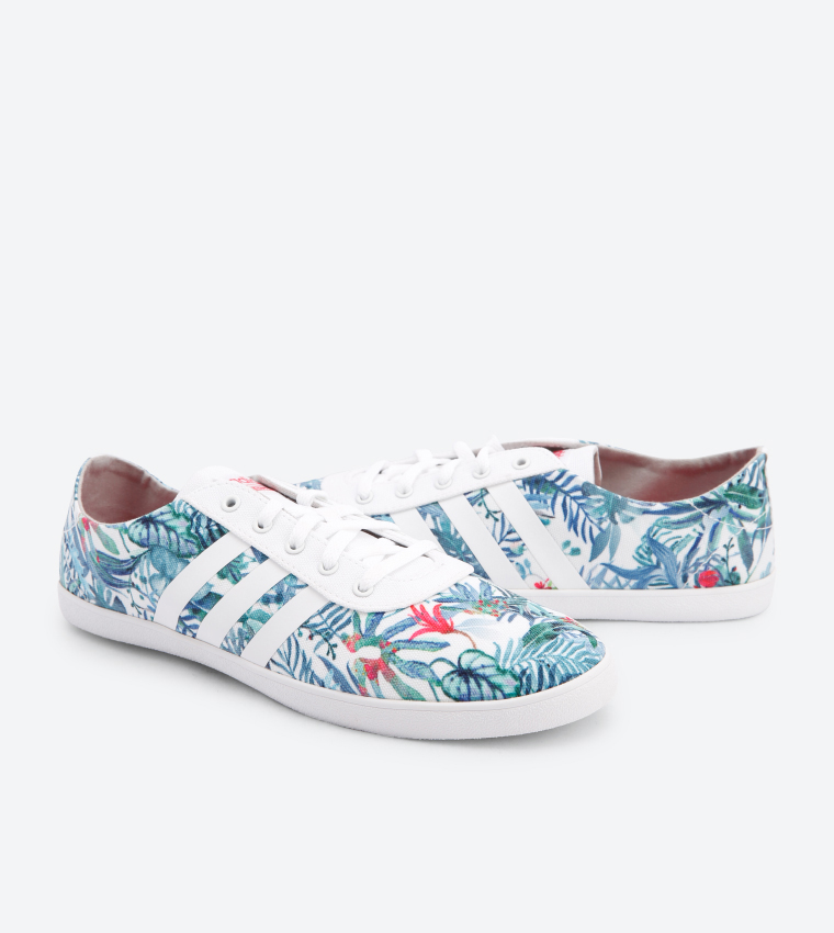 Buy Adidas Cloud Foam Qt Vulc Lace Up Closure Sneakers Multi BB9660 In Multiple Colors 6thStreet Kuwait
