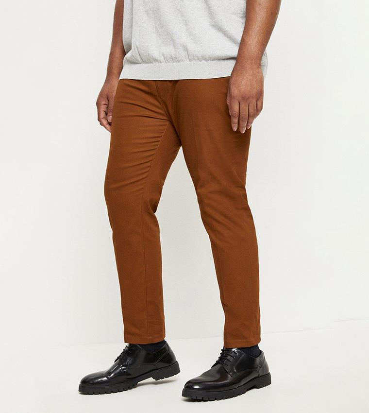 Buy Burton Skinny Fit Chinos In Brown | 6thStreet UAE