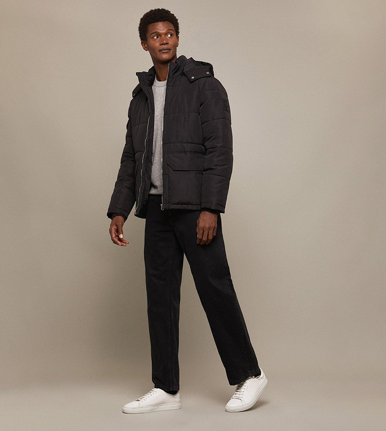 Buy Burton Quilted Utility Puffer Jacket In Black 6thStreet Qatar