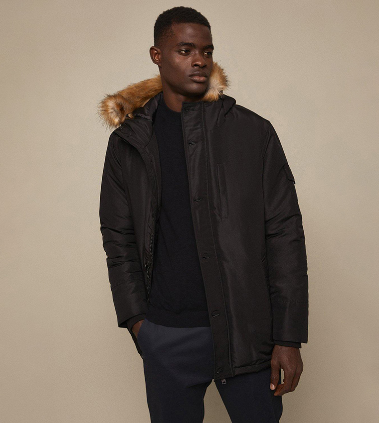 Buy Burton Smart Hooded Heavyweight Parka Jacket In Black 6thStreet UAE