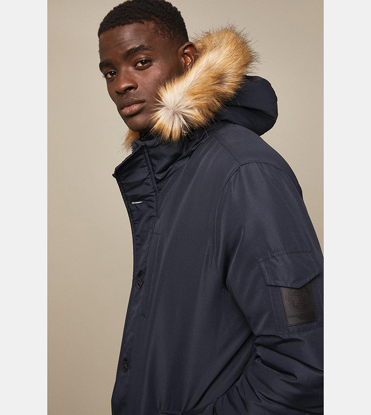 Buy Burton Smart Hooded Heavyweight Parka Jacket In Navy 6thStreet Bahrain