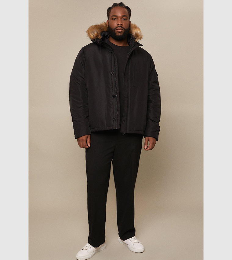 Buy Burton Smart Short Hooded Parka Jacket In Black 6thStreet Qatar