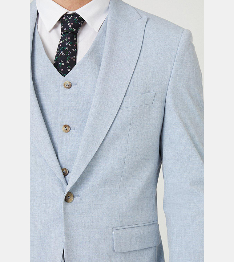 Pale blue blazer online