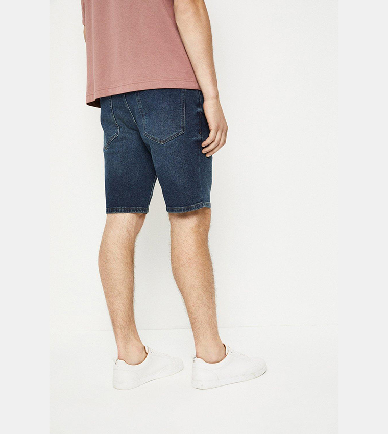 Buy Burton Dark Tint Denim Shorts In Navy 6thStreet Bahrain