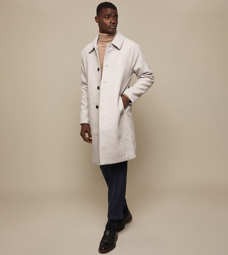 Burton mens overcoat sale