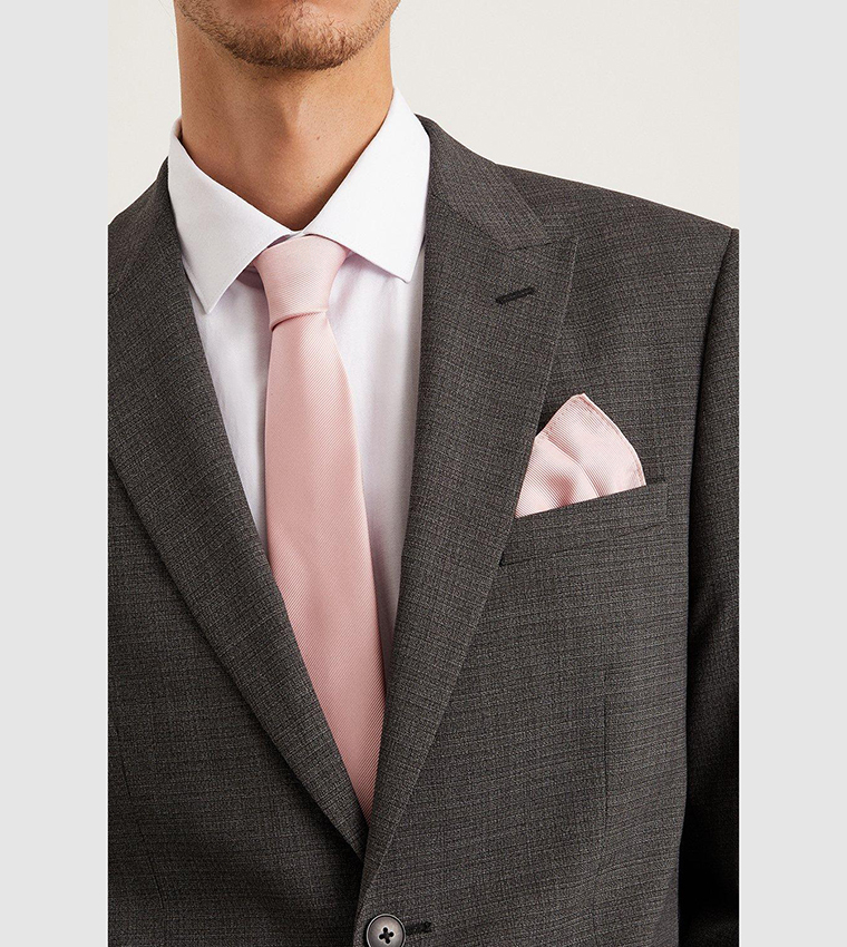 Slim Tie and Pocket Square Set