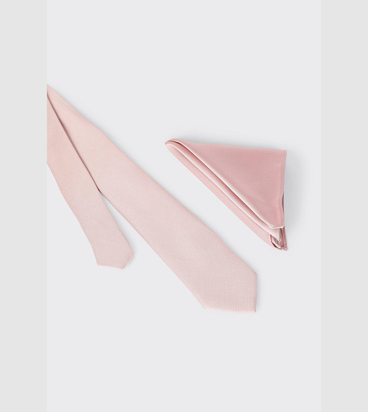 Slim Tie and Pocket Square Set