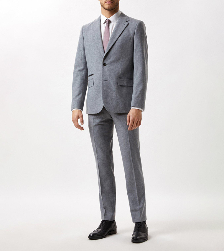 Burtons tweed suit best sale