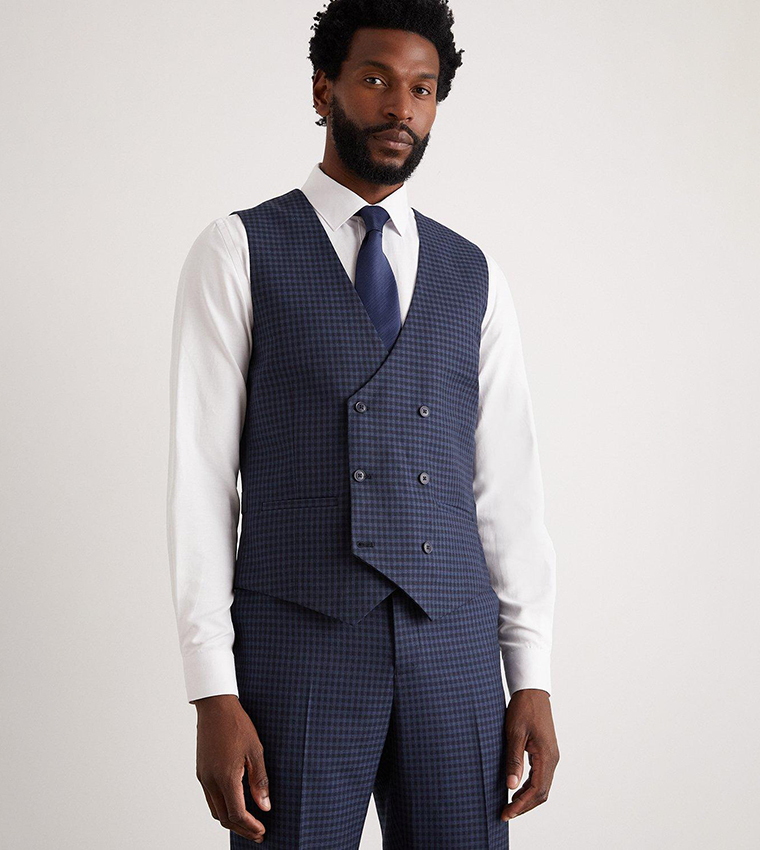 Hampton Short Set - Navy Check